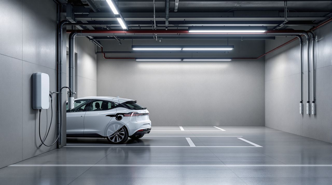 Instalar cargador coche eléctrico garaje comunitario Barcelona