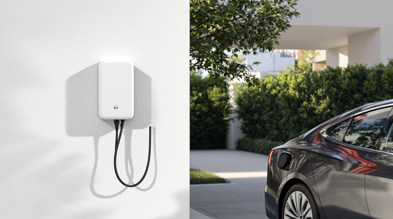 Cargador trifásico coche eléctrico casa instalación 2026