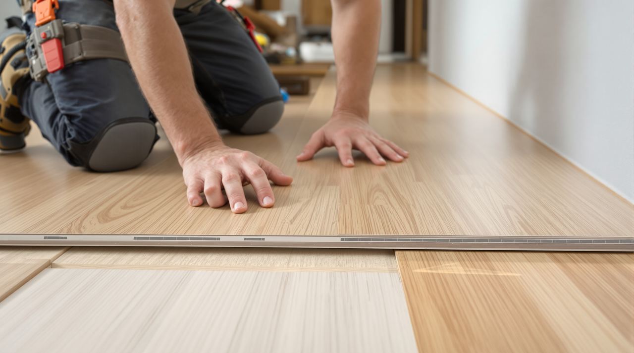 Instalación de tarima laminada en piso reformado en Barcelona